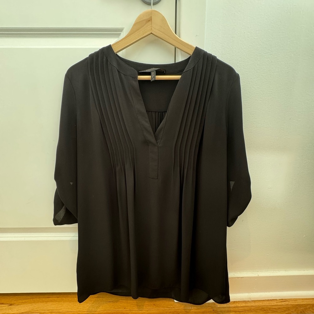BCGC MaxAzria Black Maternity Top